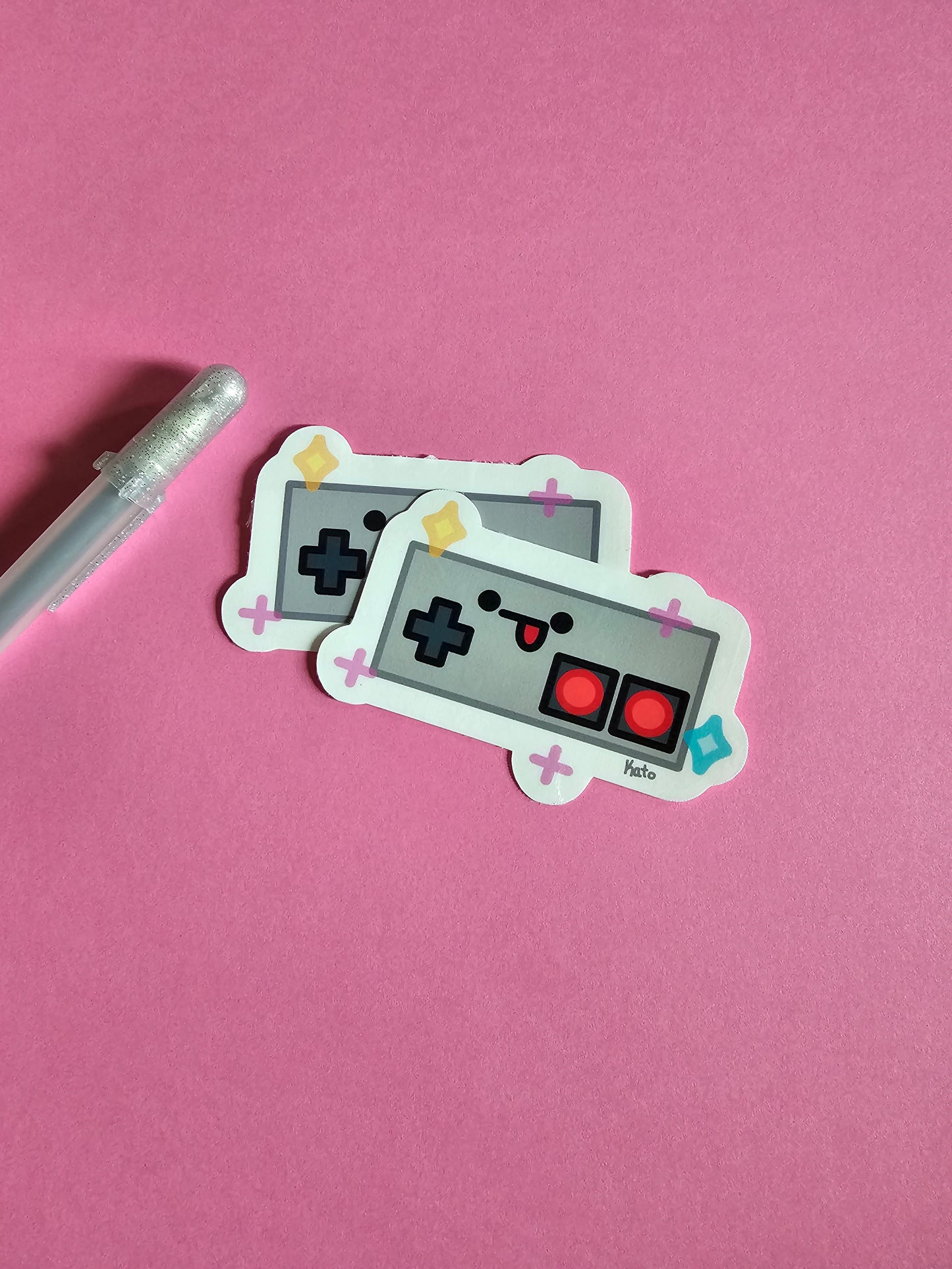 Chibi Controller Sticker