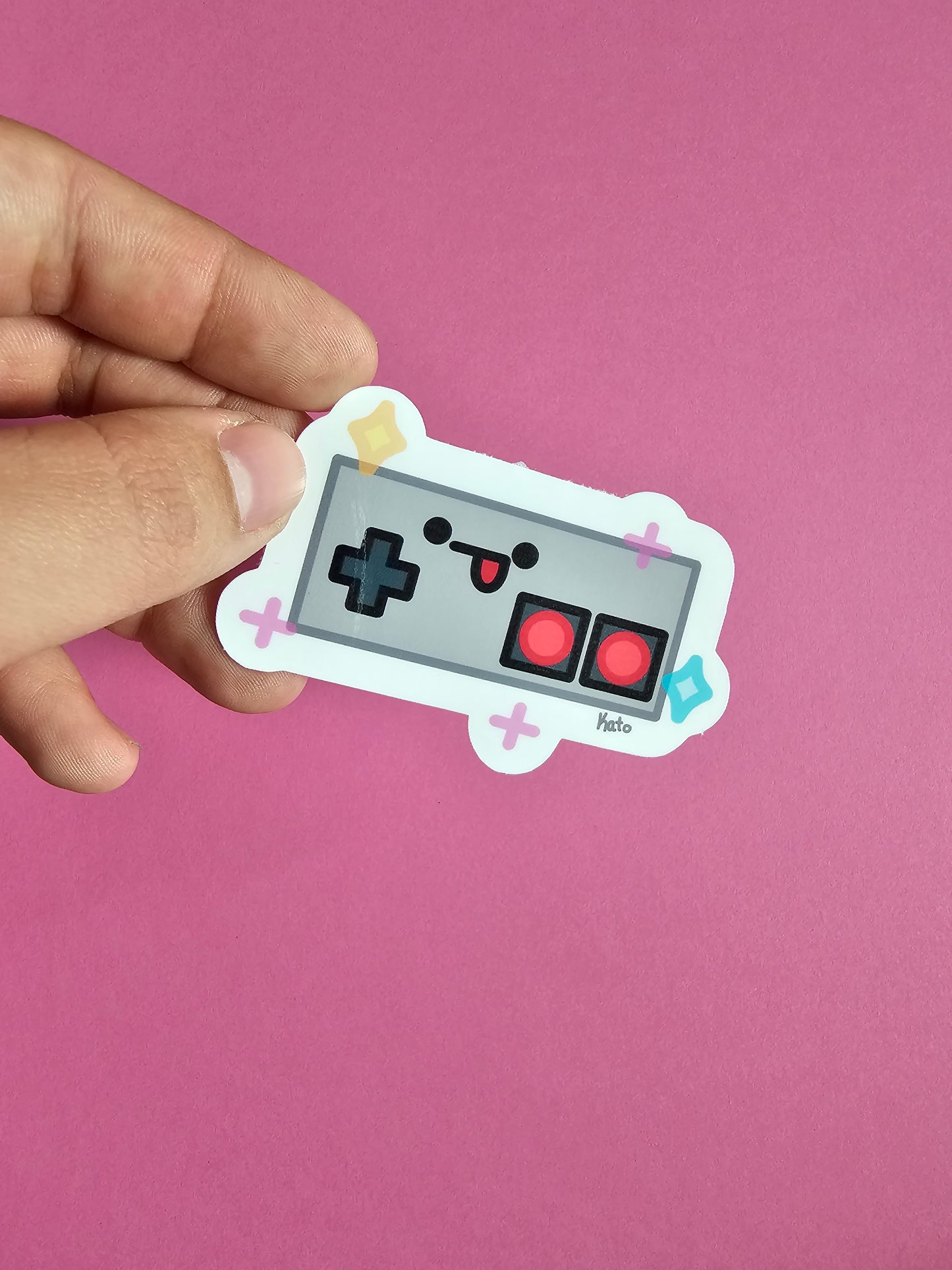 Chibi Controller Sticker