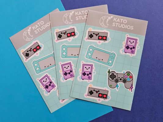 Gaming Sticker Sheet