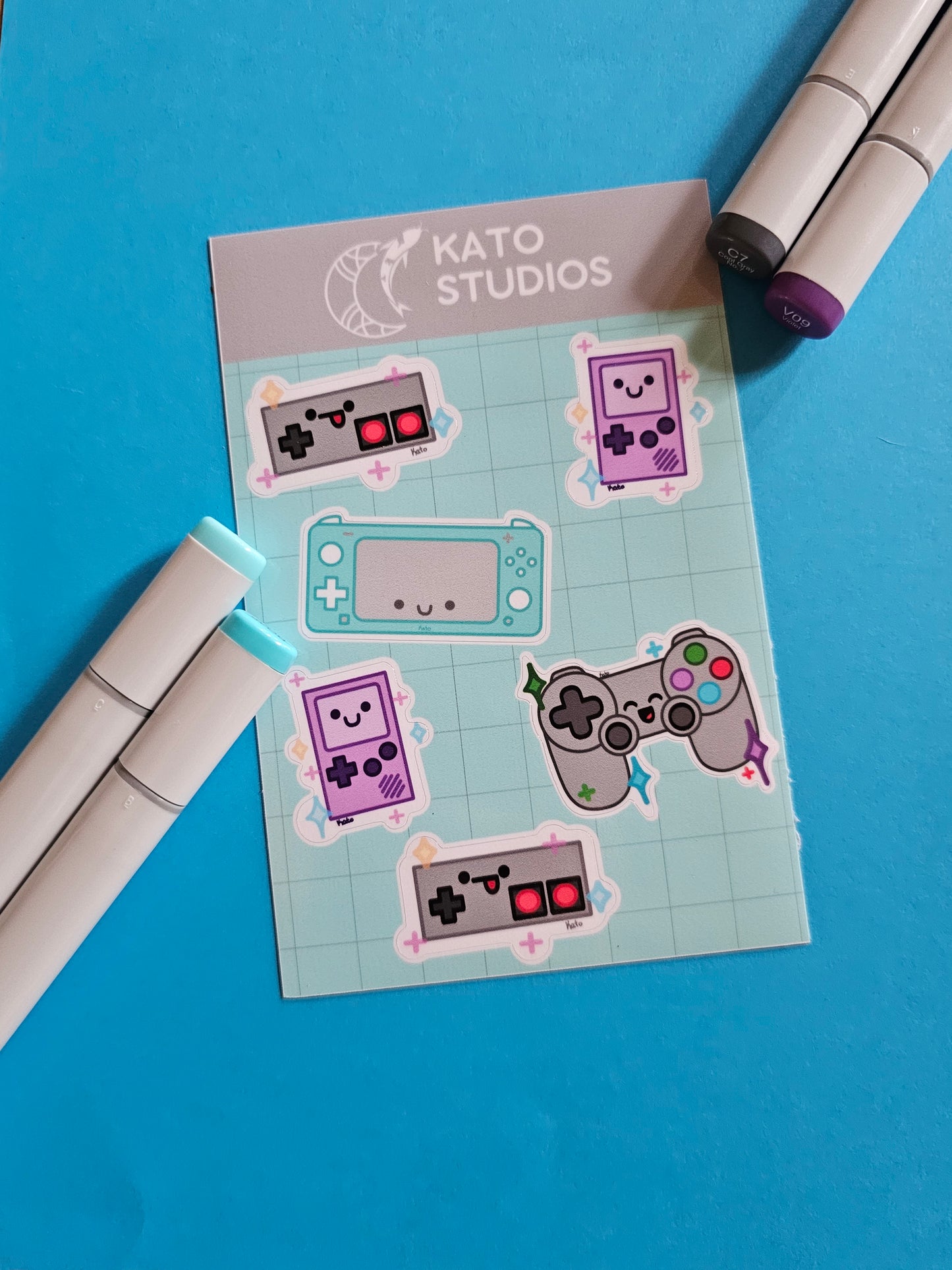 Gaming Sticker Sheet