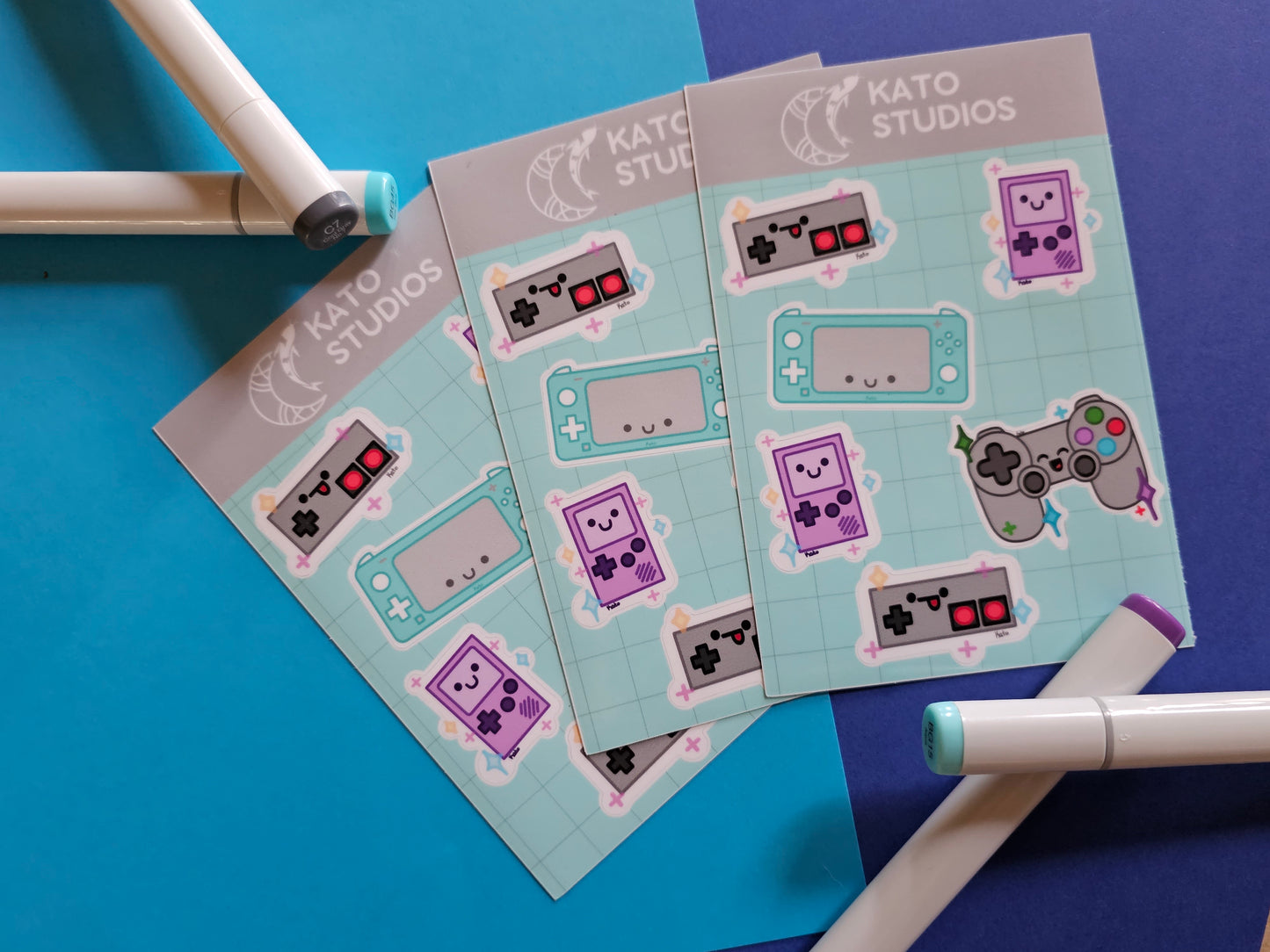 Gaming Sticker Sheet