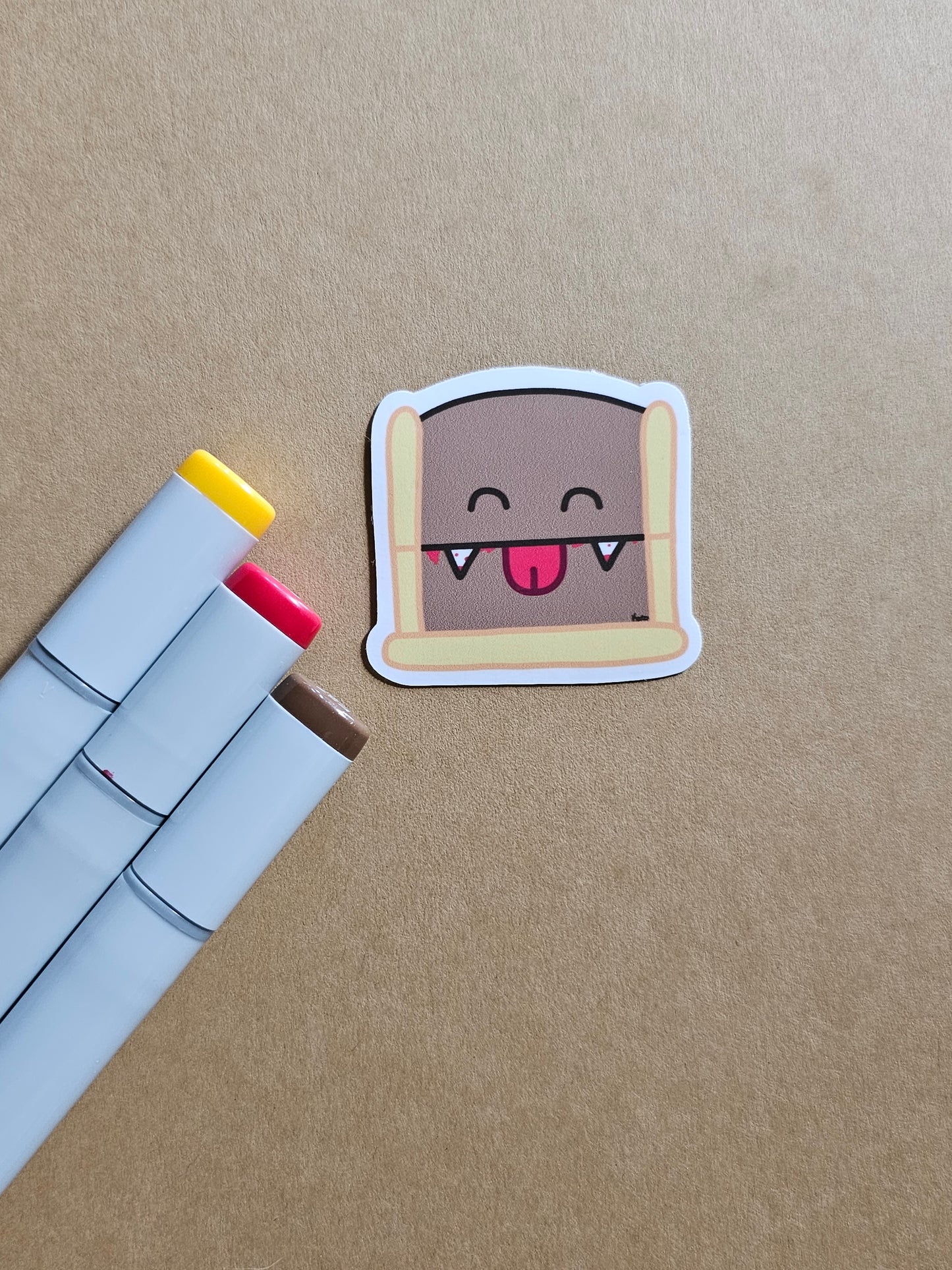 Kawaii Mimic Sticker