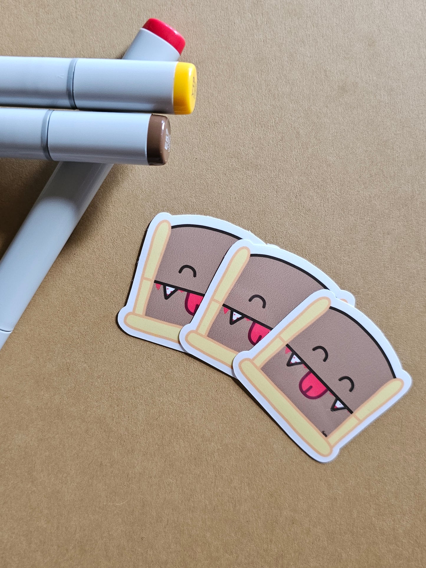 Kawaii Mimic Sticker